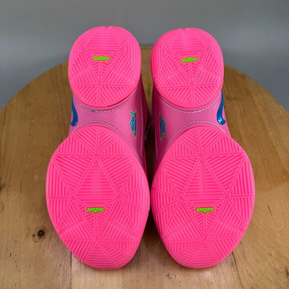 Men's 6 / 7.5W - Nike LeBron XXII 22 'I Promise' Shoes Pink Foam Blue HV8455-600 - Picture 7 of 9